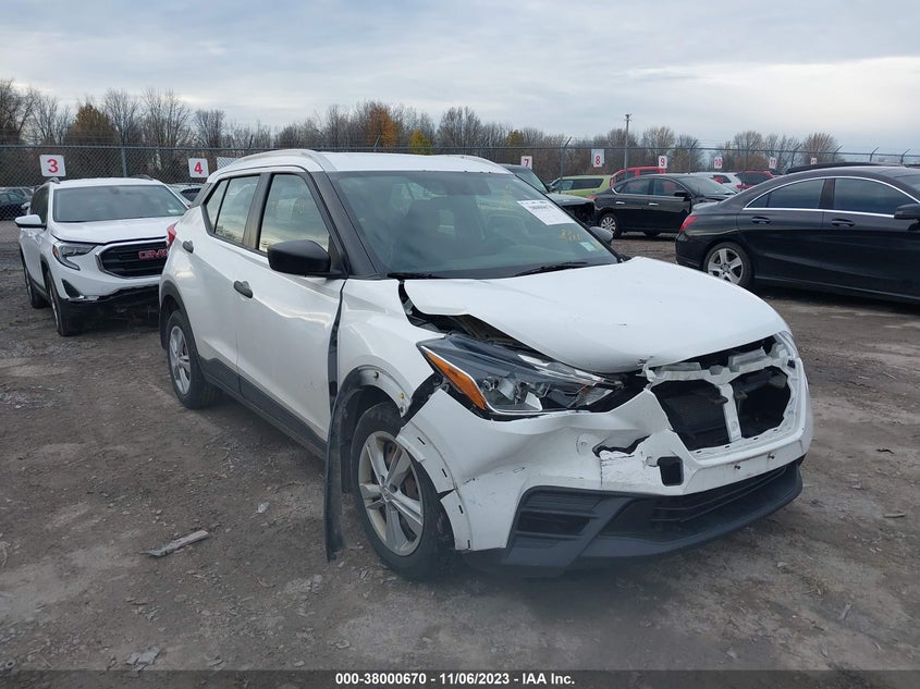 VIN 3N1CP5CU2JL535259 2018 NISSAN KICKS S