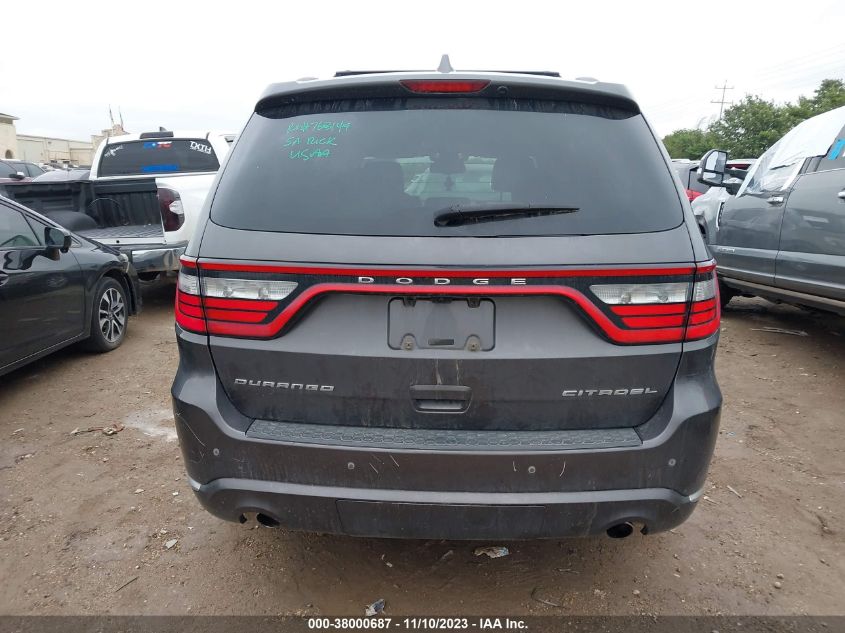 2016 DODGE DURANGO CITADEL - 1C4RDHEGXGC397614