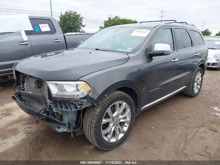 2016 DODGE DURANGO CITADEL - 1C4RDHEGXGC397614