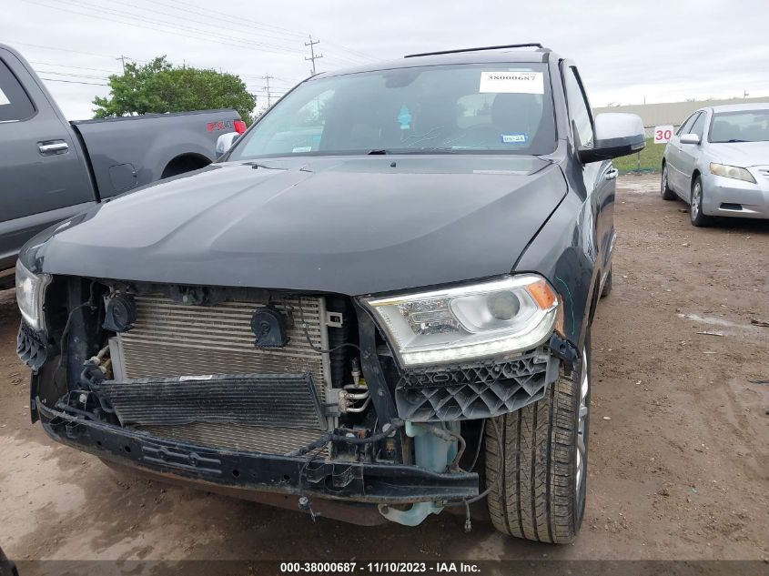 2016 DODGE DURANGO CITADEL - 1C4RDHEGXGC397614