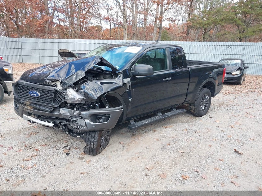 VIN 1FTER1FH0PLE08411 2023 FORD RANGER XLT