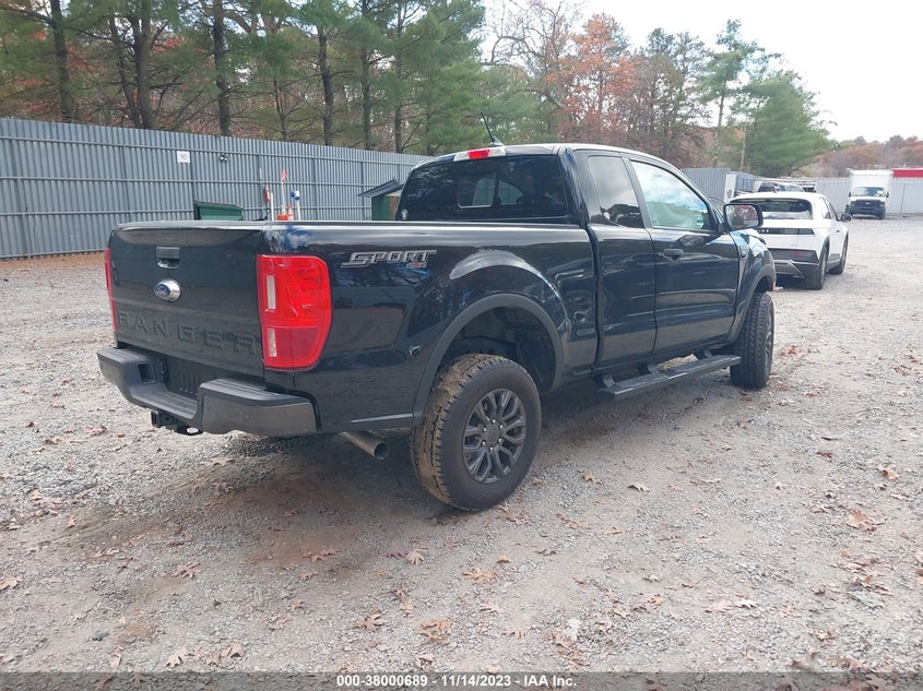 VIN 1FTER1FH0PLE08411 2023 FORD RANGER XLT