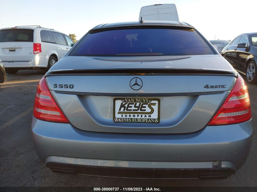 2013 MERCEDES-BENZ S 550 4MATIC - WDDNG9EB7DA493715