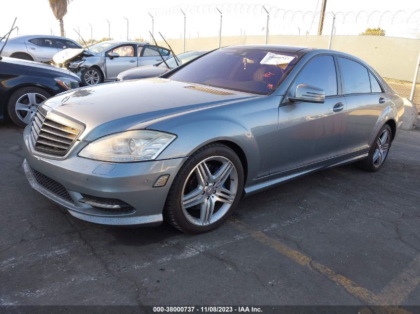 2013 MERCEDES-BENZ S 550 4MATIC - WDDNG9EB7DA493715