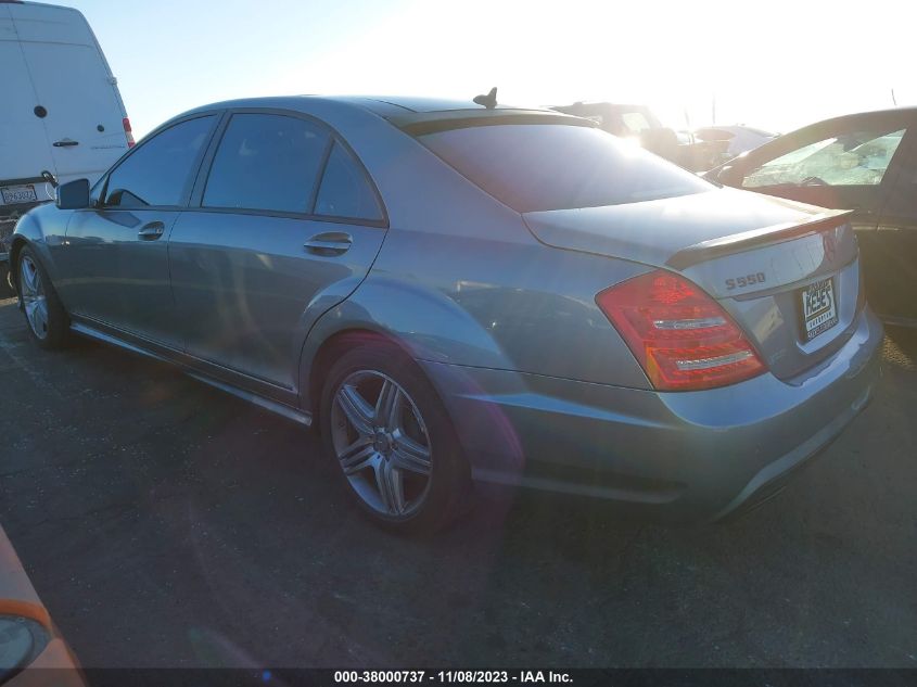 2013 MERCEDES-BENZ S 550 4MATIC - WDDNG9EB7DA493715