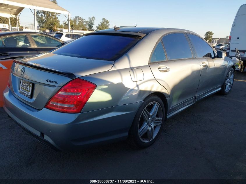 2013 MERCEDES-BENZ S 550 4MATIC - WDDNG9EB7DA493715