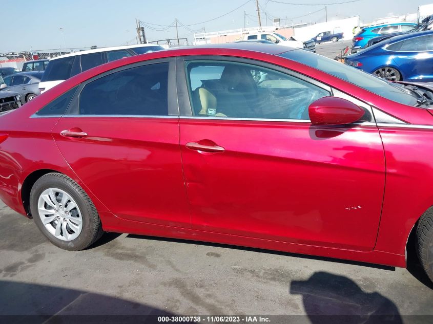 2013 HYUNDAI SONATA GLS - 5NPEB4AC8DH507334