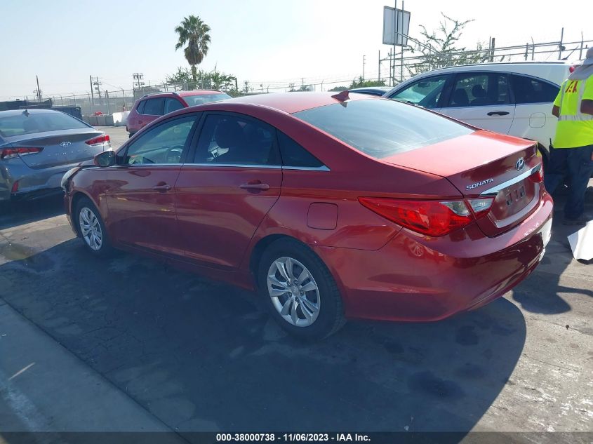 2013 HYUNDAI SONATA GLS - 5NPEB4AC8DH507334