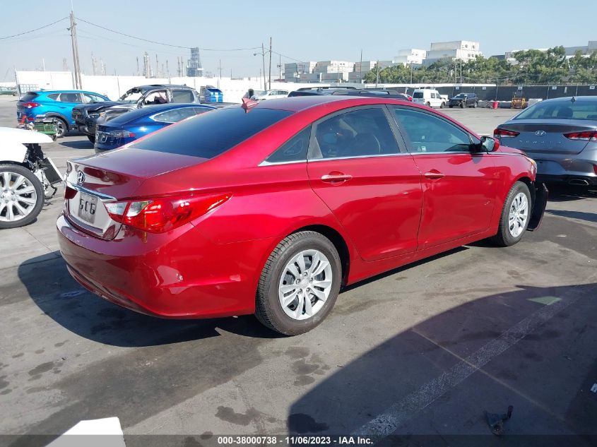 2013 HYUNDAI SONATA GLS - 5NPEB4AC8DH507334