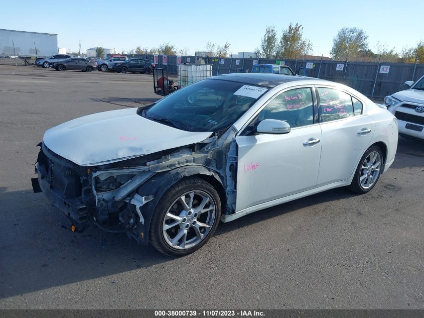 2014 NISSAN MAXIMA 3.5 SV W/PREMIUM PKG - 1N4AA5AP0EC457400