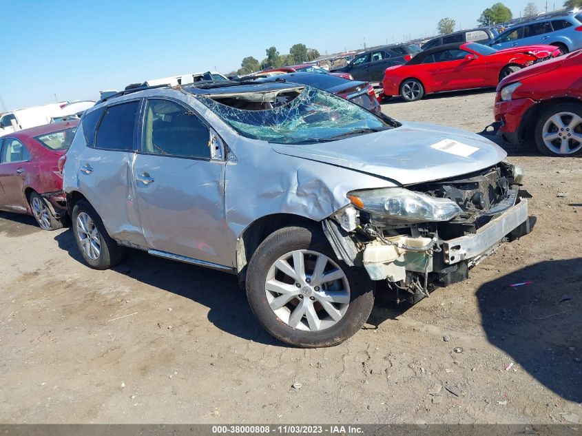 2013 NISSAN MURANO SL - JN8AZ1MU6DW203673