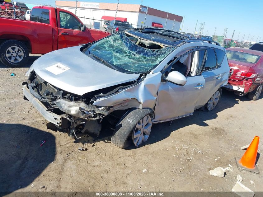2013 NISSAN MURANO SL - JN8AZ1MU6DW203673