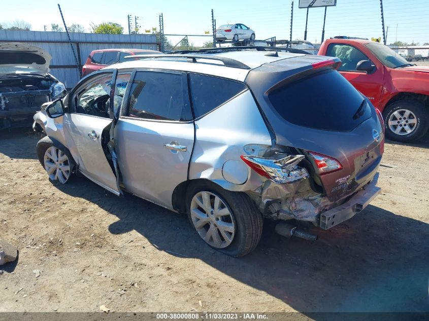 2013 NISSAN MURANO SL - JN8AZ1MU6DW203673