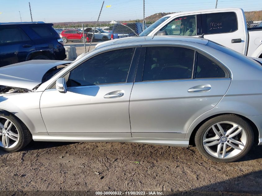 2013 MERCEDES-BENZ C 250 SPORT/LUXURY WDDGF4HB2DR295104