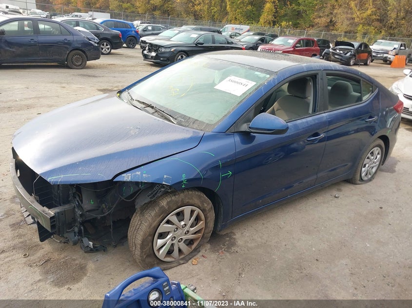 VIN 5NPD74LF7HH174604 2017 HYUNDAI ELANTRA SE