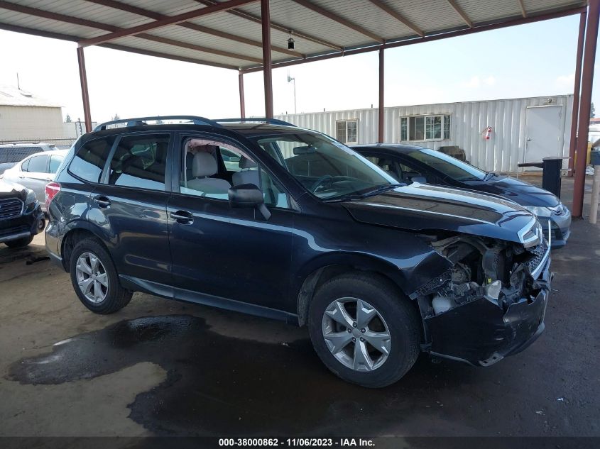 2016 SUBARU FORESTER 2.5I - JF2SJABCXGH463408