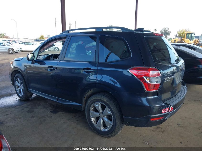 2016 SUBARU FORESTER 2.5I - JF2SJABCXGH463408