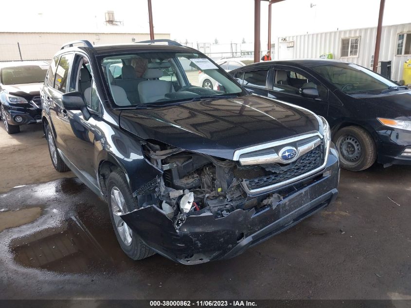 2016 SUBARU FORESTER 2.5I - JF2SJABCXGH463408