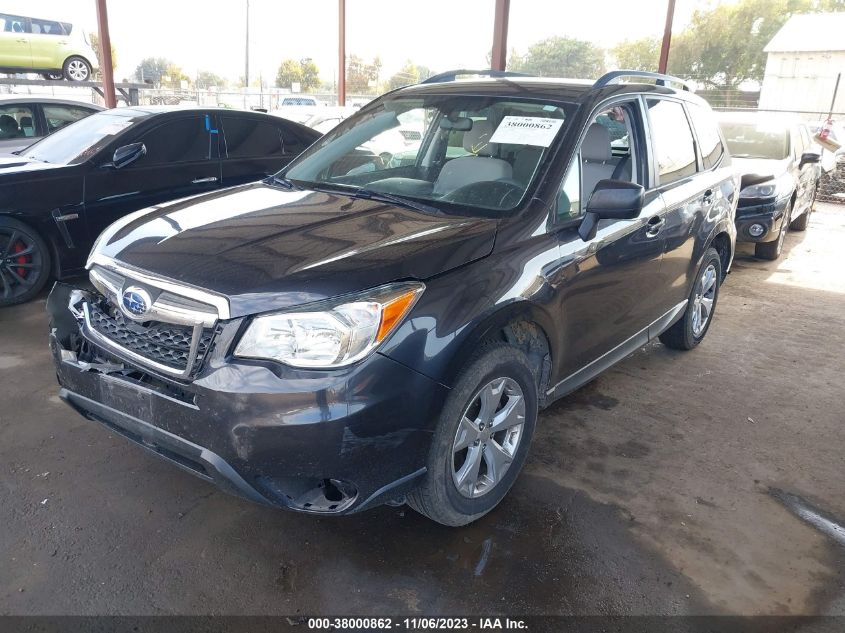 2016 SUBARU FORESTER 2.5I - JF2SJABCXGH463408