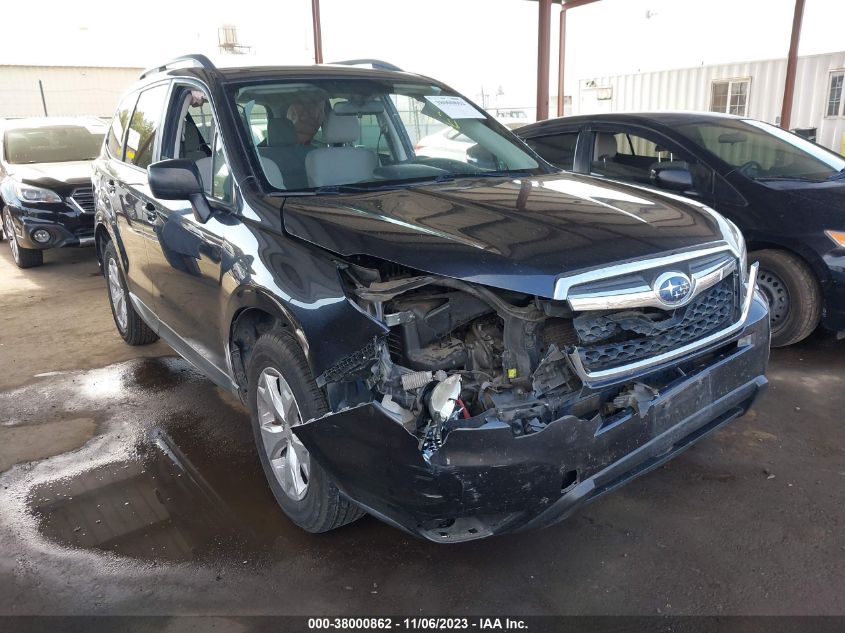 2016 SUBARU FORESTER 2.5I - JF2SJABCXGH463408