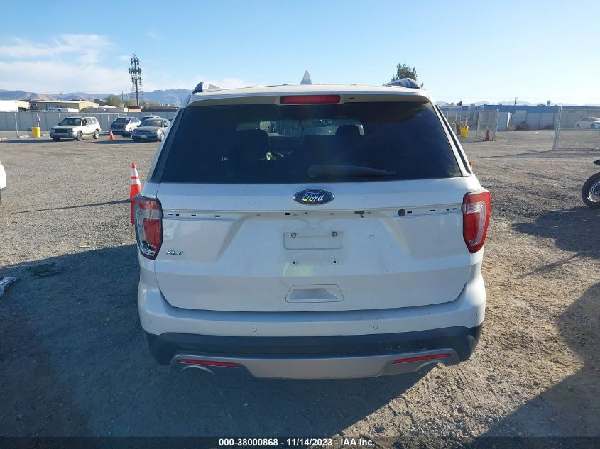 2017 FORD EXPLORER XLT - 1FM5K7D82HGA88329