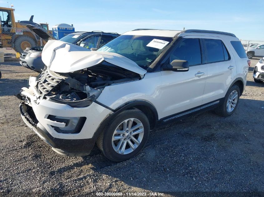 2017 FORD EXPLORER XLT - 1FM5K7D82HGA88329