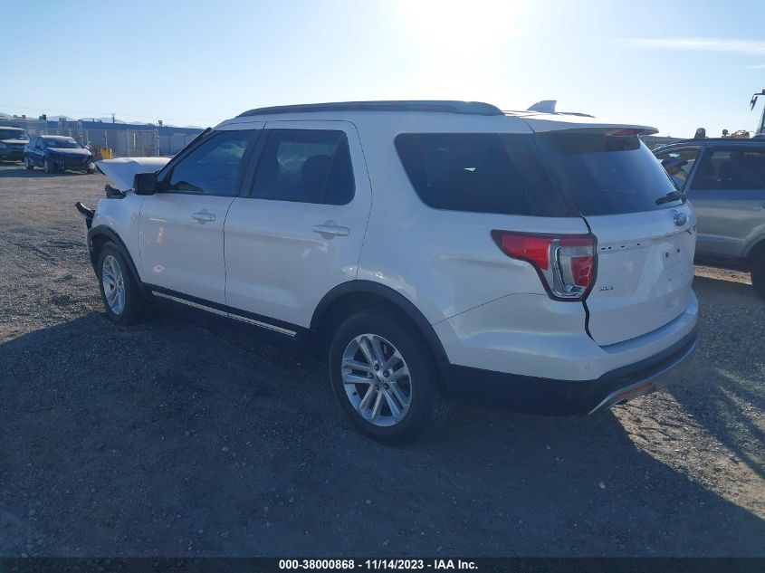 2017 FORD EXPLORER XLT - 1FM5K7D82HGA88329
