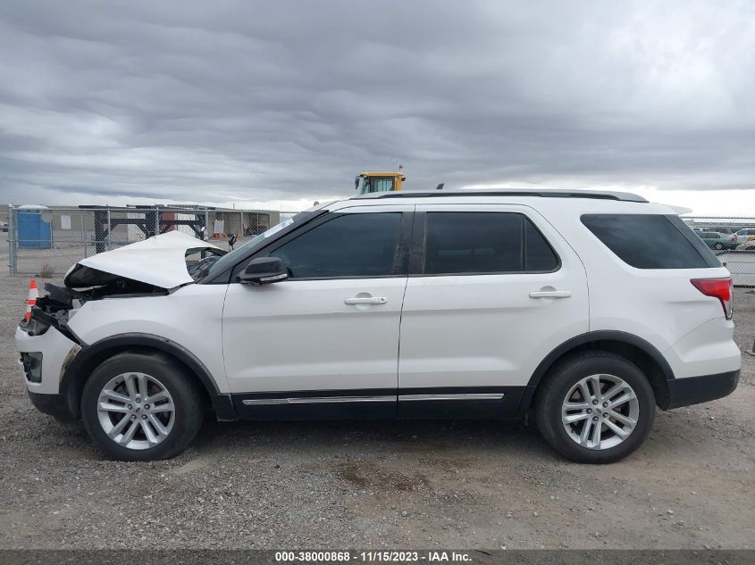 2017 FORD EXPLORER XLT - 1FM5K7D82HGA88329