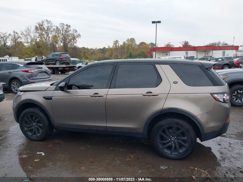 2017 LAND ROVER DISCOVERY SPORT SE - SALCP2BG0HH682575