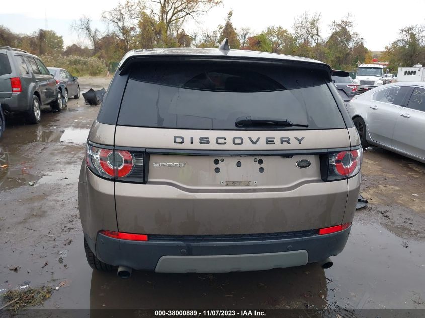 2017 LAND ROVER DISCOVERY SPORT SE - SALCP2BG0HH682575