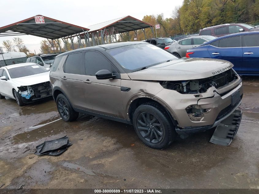 2017 LAND ROVER DISCOVERY SPORT SE - SALCP2BG0HH682575