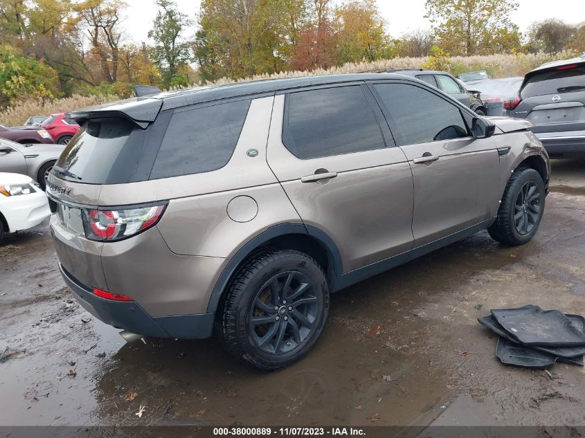 2017 LAND ROVER DISCOVERY SPORT SE - SALCP2BG0HH682575