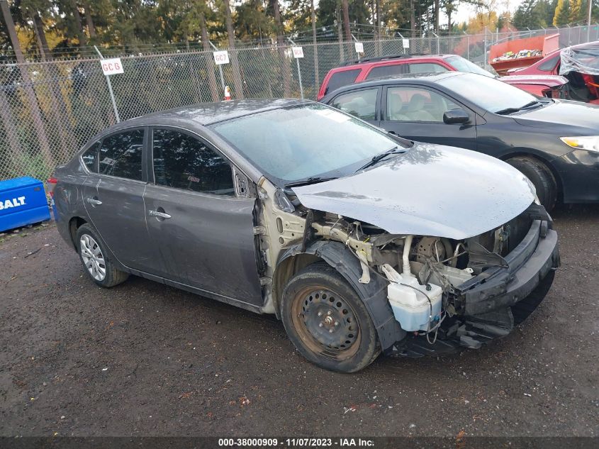 2015 NISSAN SENTRA S/SV/SR/SL - 3N1AB7AP9FY353292