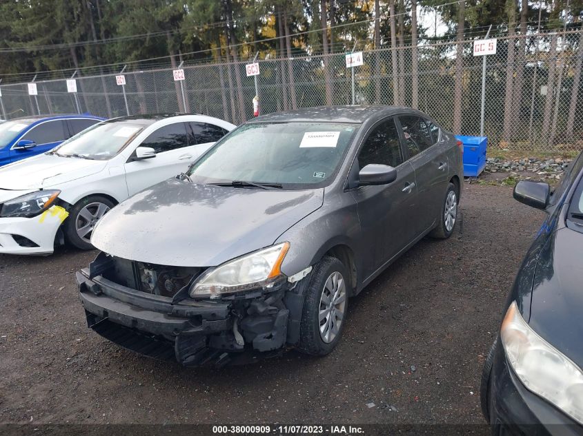 2015 NISSAN SENTRA S/SV/SR/SL - 3N1AB7AP9FY353292