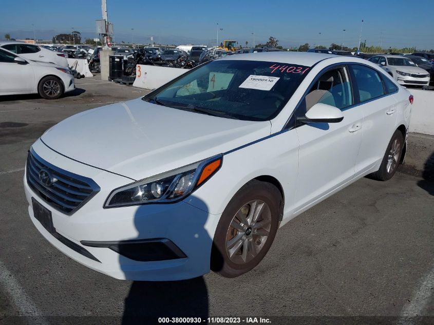 2016 HYUNDAI SONATA SE - 5NPE24AF4GH335463