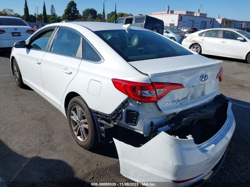 2016 HYUNDAI SONATA SE - 5NPE24AF4GH335463