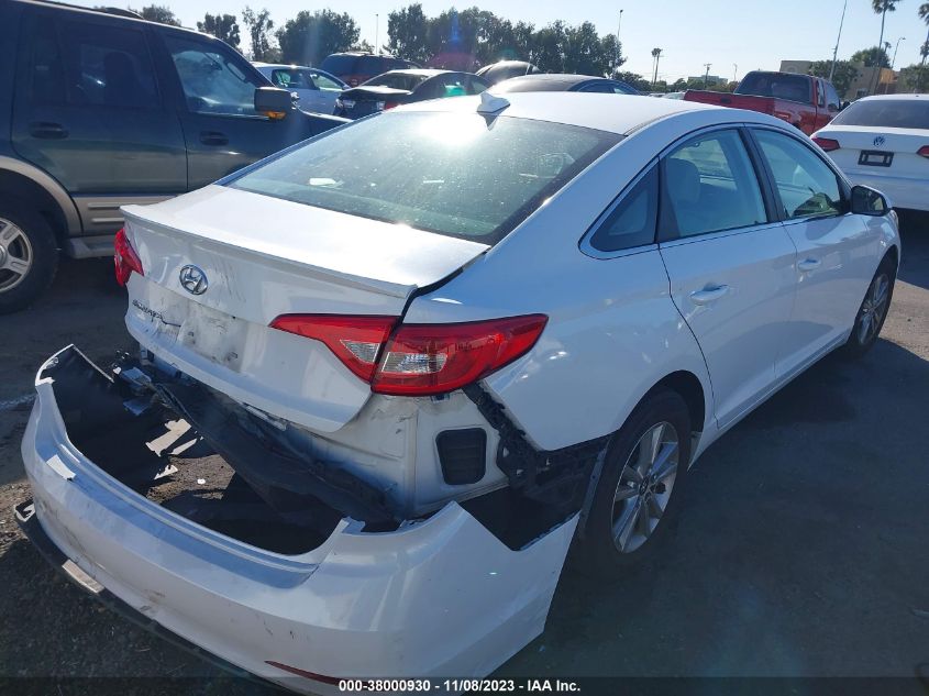 2016 HYUNDAI SONATA SE - 5NPE24AF4GH335463