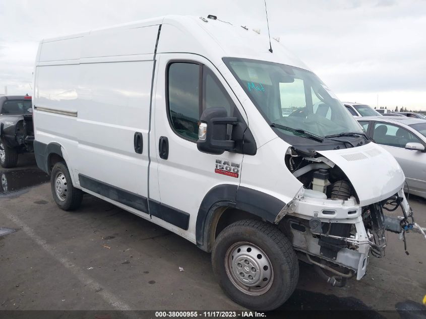 2019 RAM PROMASTER 1500 136" WB - 3C6TRVBG7KE562389
