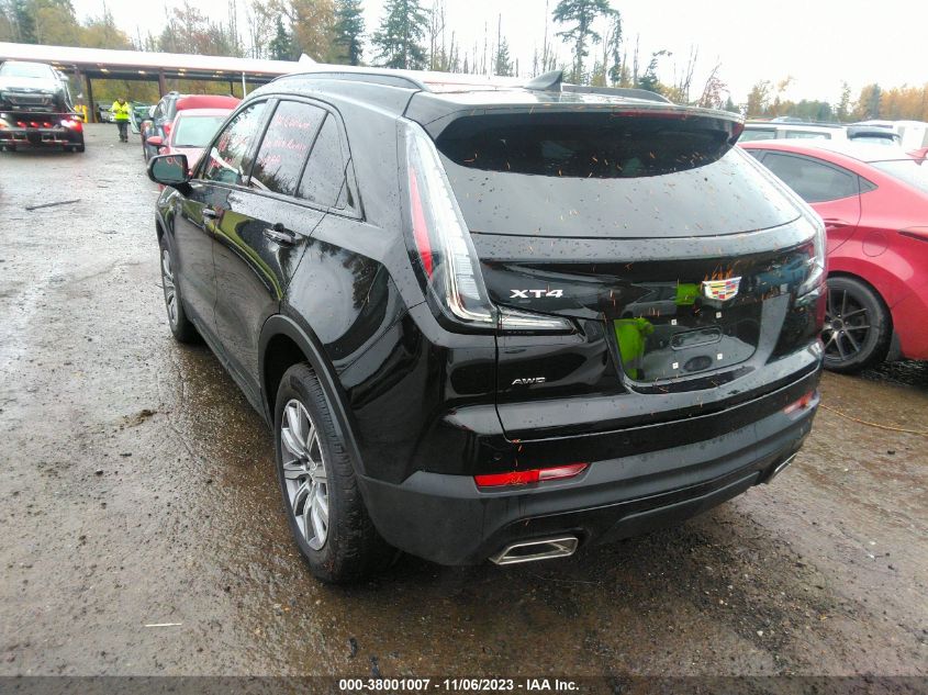 1GYFZFR43PF174168 Cadillac XT4 AWD SPORT 3