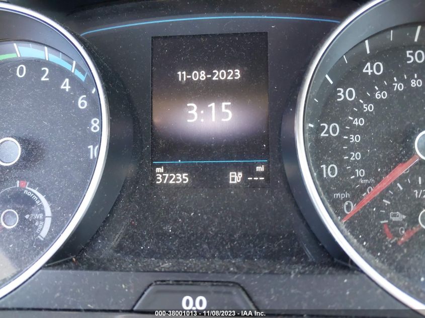 2016 VOLKSWAGEN E-GOLF SE - WVWKP7AU9GW914706