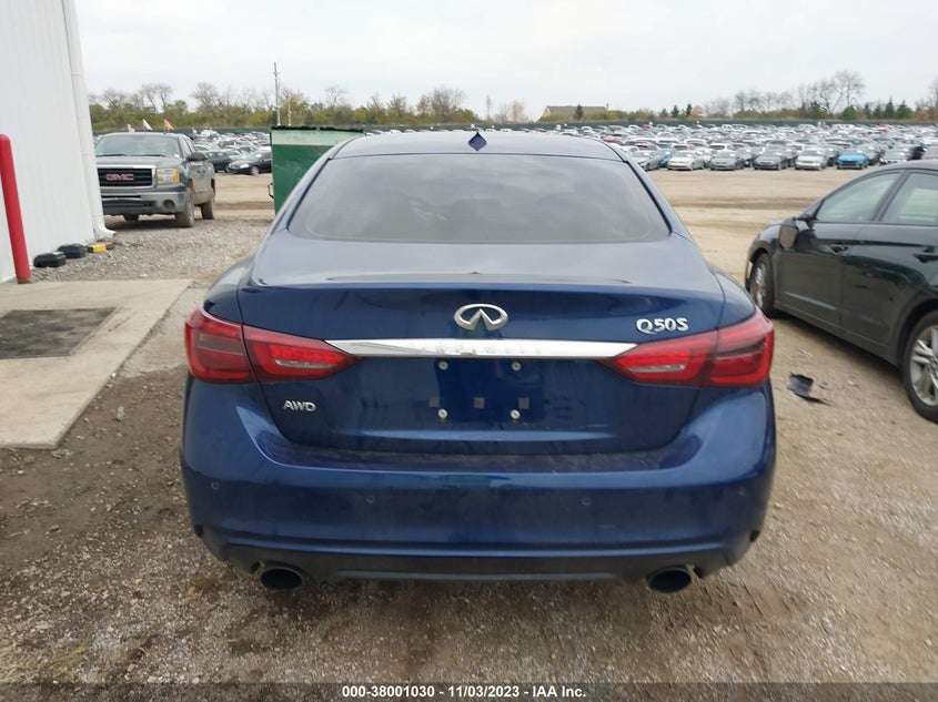 VIN JN1EV7ARXJM442391 2018 INFINITI Q50 3.0T LUXE/3.0T SPORT