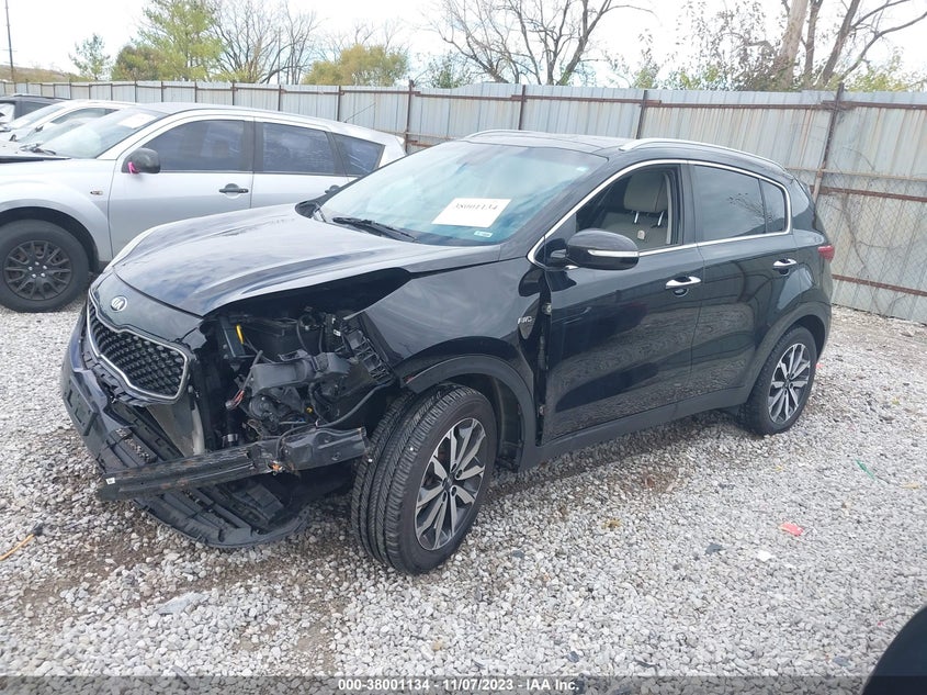 VIN KNDPNCAC2H7260266 2017 KIA SPORTAGE EX
