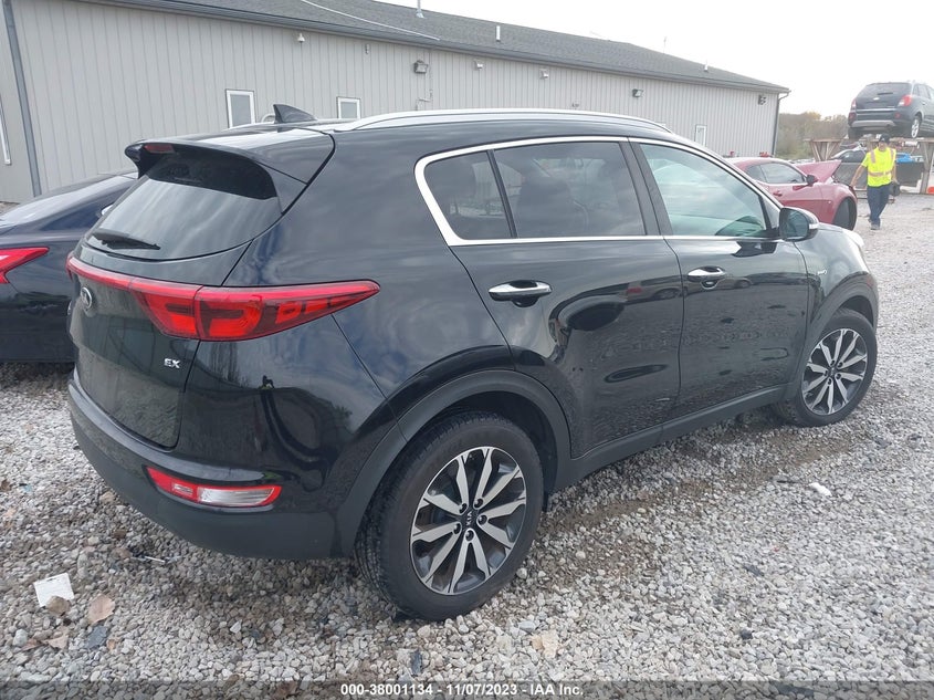 VIN KNDPNCAC2H7260266 2017 KIA SPORTAGE EX