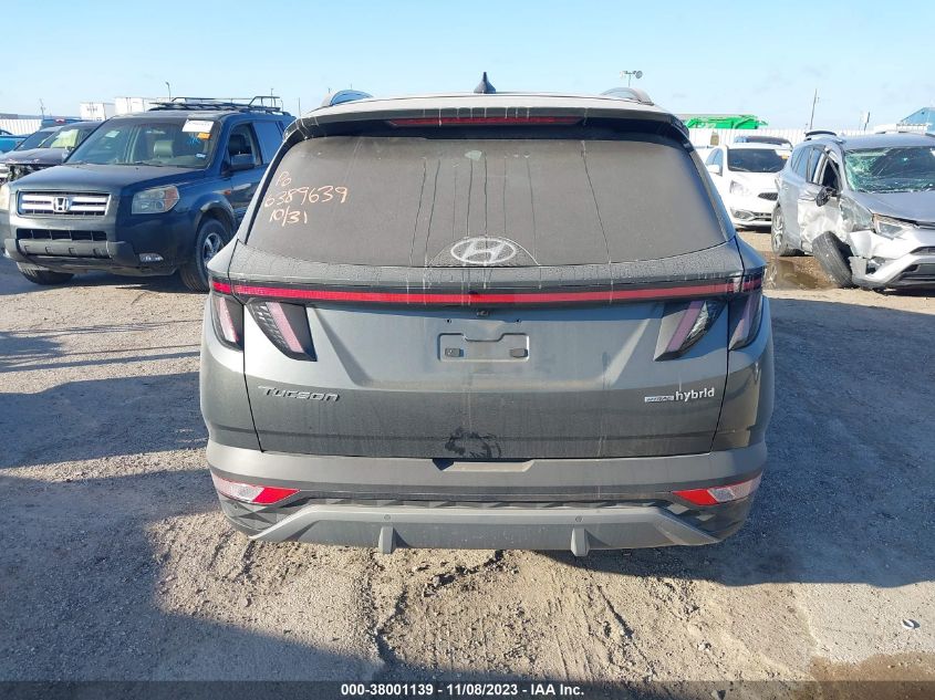 2022 HYUNDAI TUCSON HYBRID LIMITED KM8JECA13NU032872