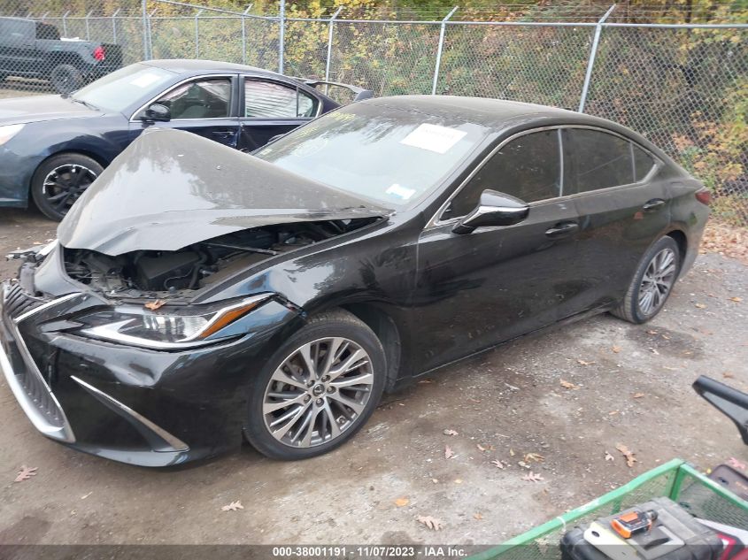 VIN 58ABZ1B10KU044770 2019 LEXUS ES 350