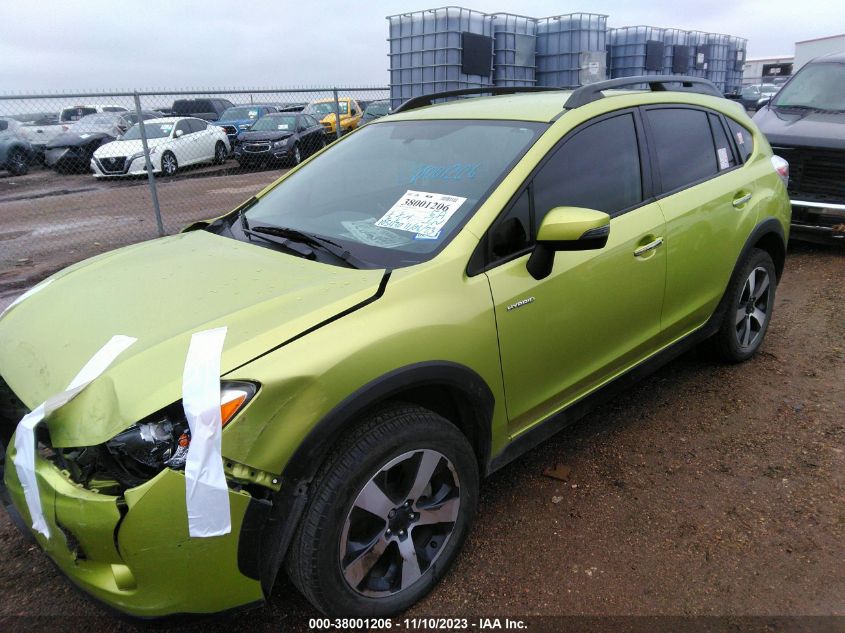 2015 SUBARU XV CROSSTREK HYBRID - JF2GPBCC0FH283524