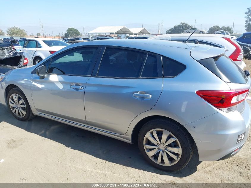 2018 SUBARU IMPREZA 2.0I - 4S3GTAA65J3706878