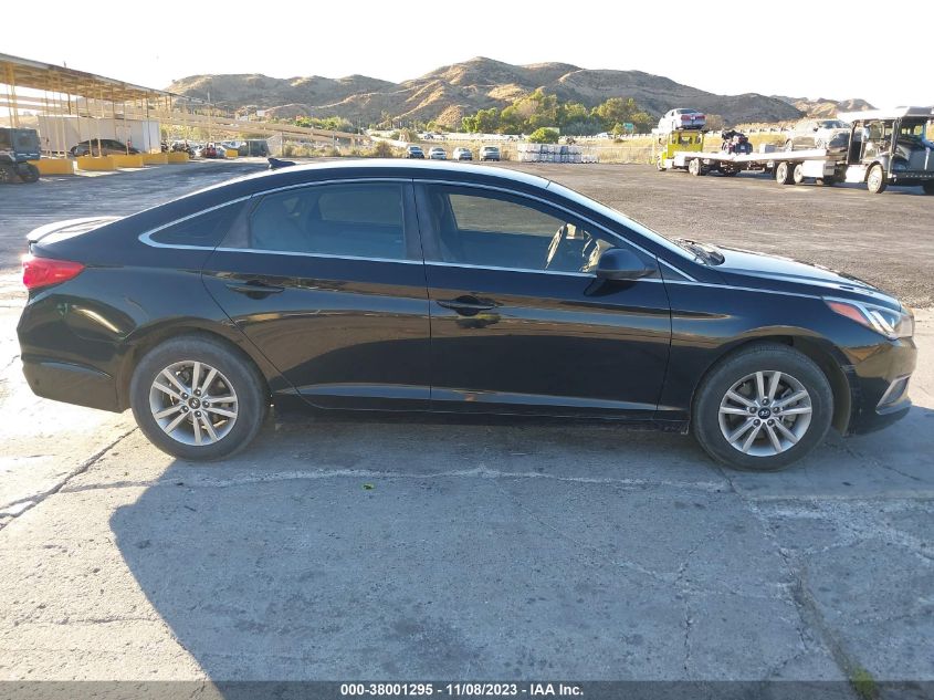 2016 HYUNDAI SONATA 2.4L - 5NPE24AFXGH397367