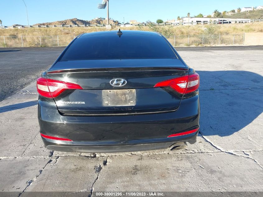 2016 HYUNDAI SONATA 2.4L - 5NPE24AFXGH397367