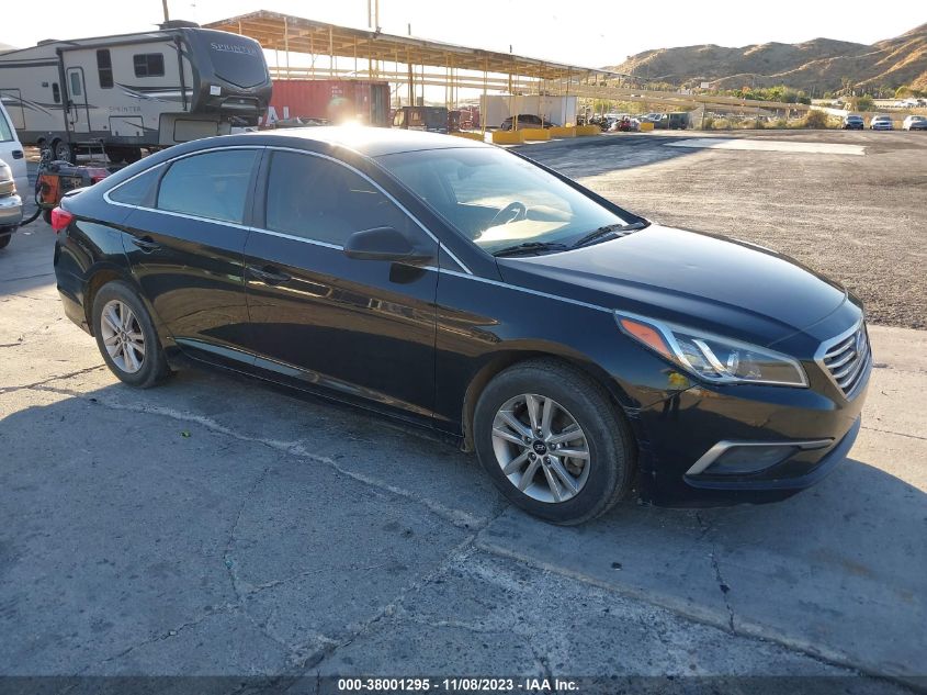 2016 HYUNDAI SONATA 2.4L - 5NPE24AFXGH397367